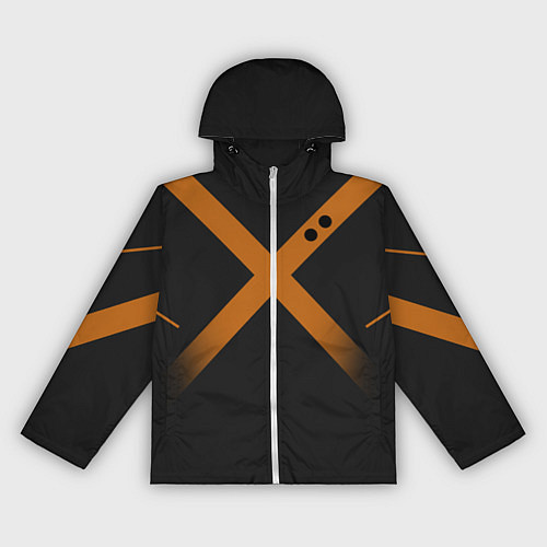 Женская ветровка KATSUKI BAKUGOU полосы / 3D-Белый – фото 1