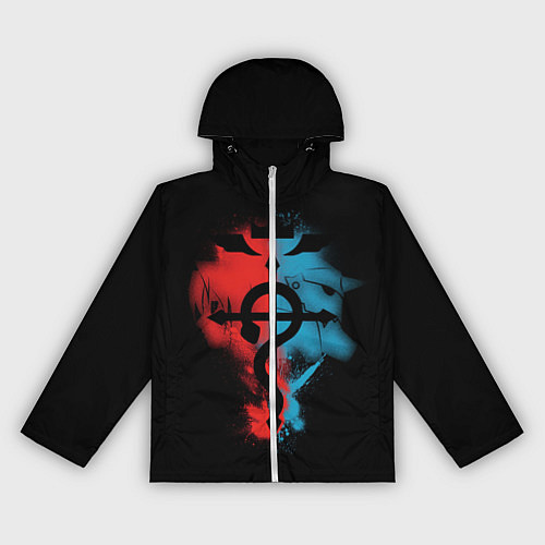 Женская ветровка Стальной алхимик / 3D-Белый – фото 1