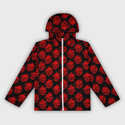 Женская ветровка Cyberpunk 2077: Samurai Pattern / 3D-Белый – фото 1