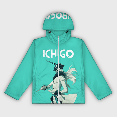Женская ветровка Куросаки Ичиго / 3D-Белый – фото 1