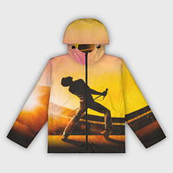 Ветровка с капюшоном женская Bohemian Rhapsody, цвет: 3D-черный