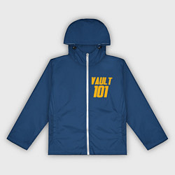 Ветровка с капюшоном женская VAULT 101, цвет: 3D-белый