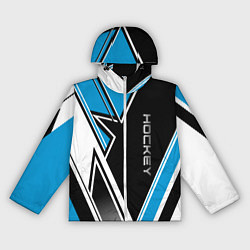 Женская ветровка Hockey black blue white