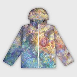 Ветровка с капюшоном женская My Hero Academia абстракция, цвет: 3D-белый