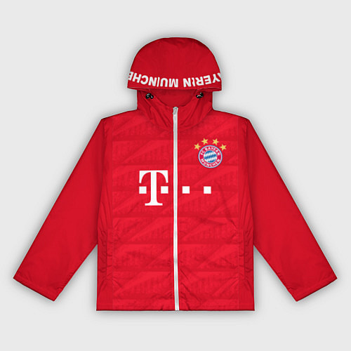 Женская ветровка FC Bayern: Home 19-20 / 3D-Белый – фото 1
