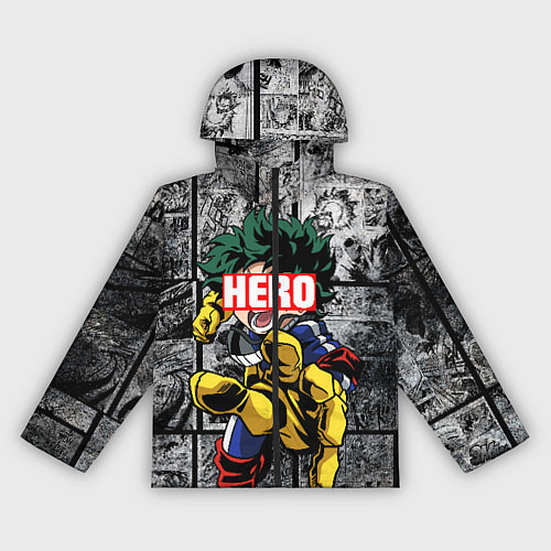 Женская ветровка Deku Плашка переносная / 3D-Черный – фото 1