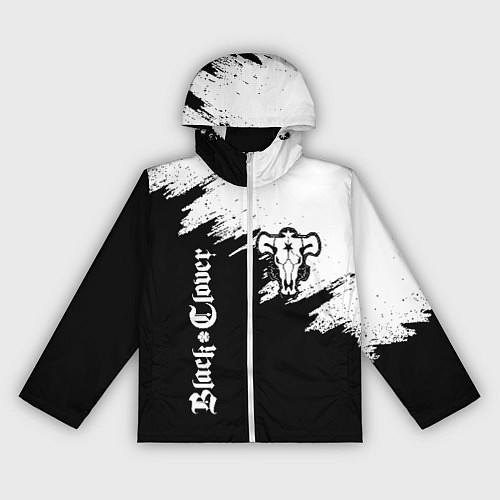 Женская ветровка ЧЁРНЫЙ КЛЕВЕР / 3D-Белый – фото 1