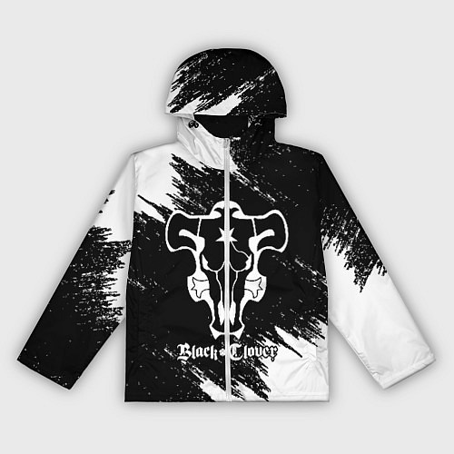 Женская ветровка ЧЁРНЫЙ КЛЕВЕР / 3D-Белый – фото 1