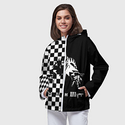 Ветровка с капюшоном женская Король и Шут, цвет: 3D-белый — фото 2