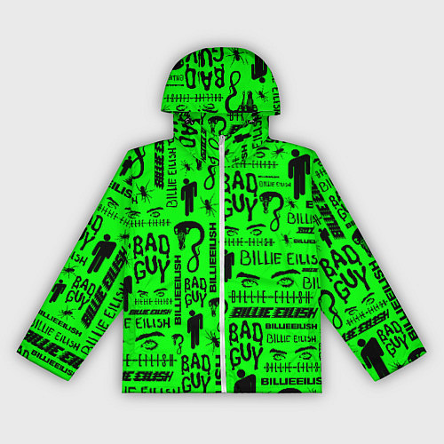 Женская ветровка Billie Eilish: Bad Guy / 3D-Белый – фото 1