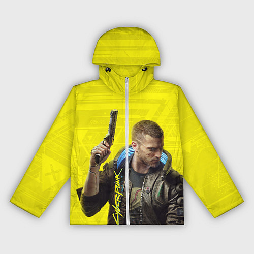 Женская ветровка Cyberpunk 2077: Jackie Wells / 3D-Белый – фото 1