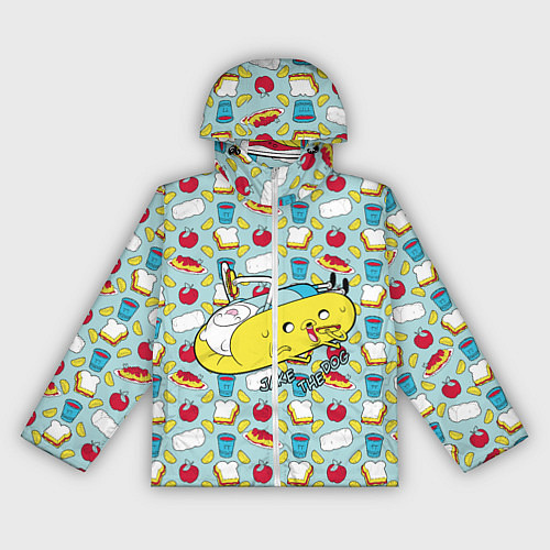 Женская ветровка Jake the Dog / 3D-Белый – фото 1