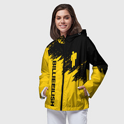 Ветровка с капюшоном женская BILLIE EILISH, цвет: 3D-черный — фото 2