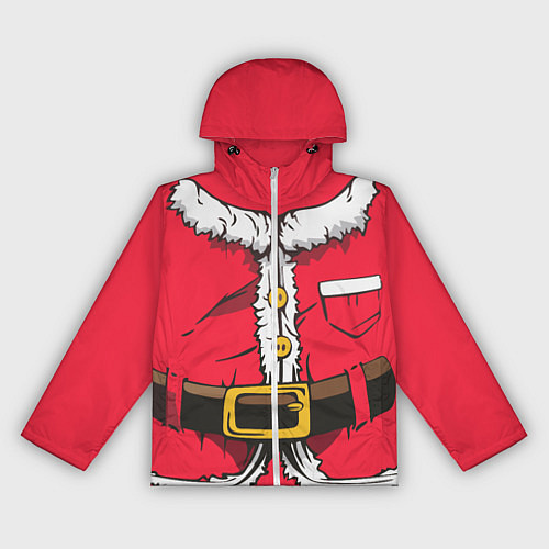 Женская ветровка Санта / 3D-Белый – фото 1