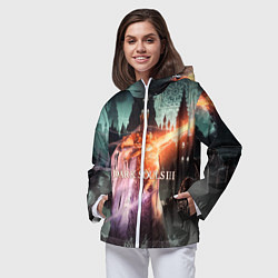 Ветровка с капюшоном женская Dark Souls 3 Pontiff Sulyvahn, цвет: 3D-белый — фото 2