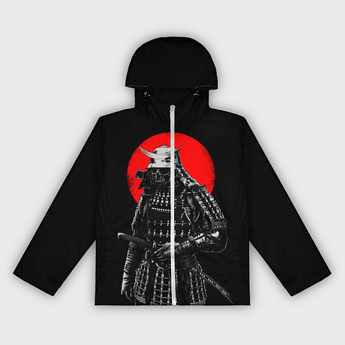 Женская ветровка Самурай / 3D-Белый – фото 1