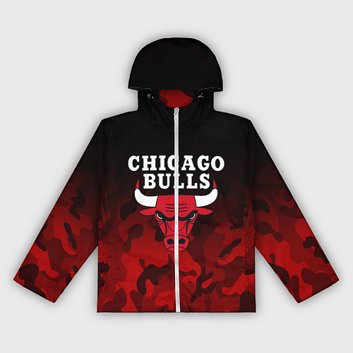 Женская ветровка CHICAGO BULLS / 3D-Белый – фото 1