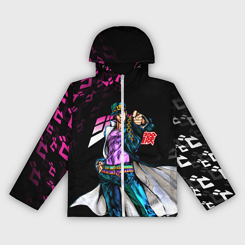 Женская ветровка JOJOS BIZARRE ADVENTURE / 3D-Белый – фото 1