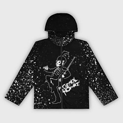 Ветровка с капюшоном женская My Chemical Romance, цвет: 3D-черный