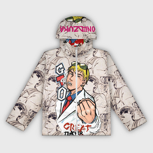 Женская ветровка GTO Онидзука / 3D-Белый – фото 1