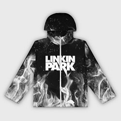 Ветровка с капюшоном женская LINKIN PARK, цвет: 3D-белый