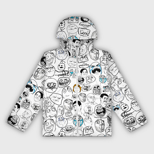 Женская ветровка МЕМЫ / 3D-Белый – фото 1