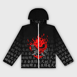 Ветровка с капюшоном женская CYBERPUNK 2077 KEANU REEVES, цвет: 3D-белый