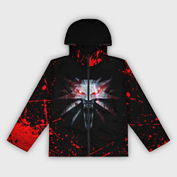 Ветровка с капюшоном женская ВЕДЬМАК, цвет: 3D-черный