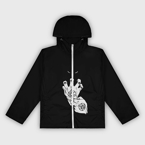 Женская ветровка Выжигющий Искру / 3D-Белый – фото 1