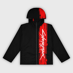 Ветровка с капюшоном женская CYBERPUNK 2077, цвет: 3D-черный