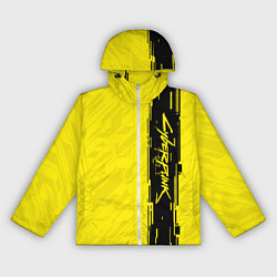 Ветровка с капюшоном женская CYBERPUNK 2077, цвет: 3D-белый