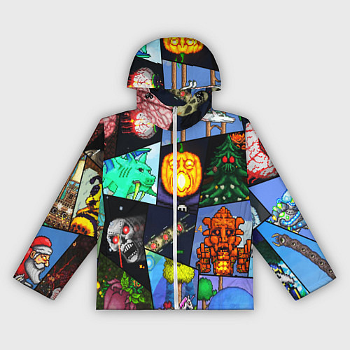 Женская ветровка Terraria allpic / 3D-Белый – фото 1