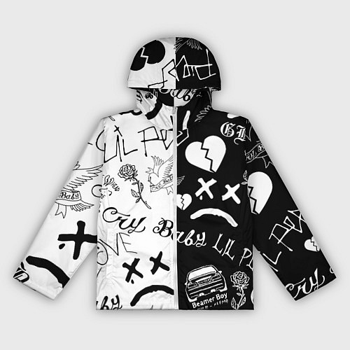 Женская ветровка LIL PEEP / 3D-Белый – фото 1