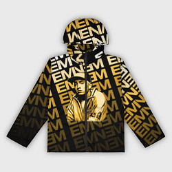 Ветровка с капюшоном женская Eminem, цвет: 3D-черный