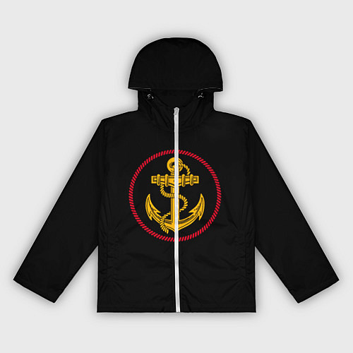 Женская ветровка ВМФ / 3D-Белый – фото 1