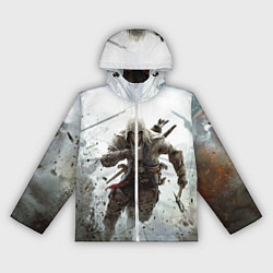 Ветровка с капюшоном женская ASSASSINS CREED, цвет: 3D-белый