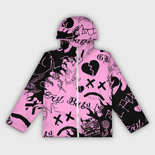 Женская ветровка LIL PEEP / 3D-Белый – фото 1