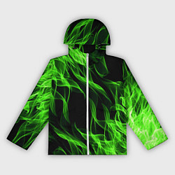 Ветровка с капюшоном женская TOXIC FLAME, цвет: 3D-белый