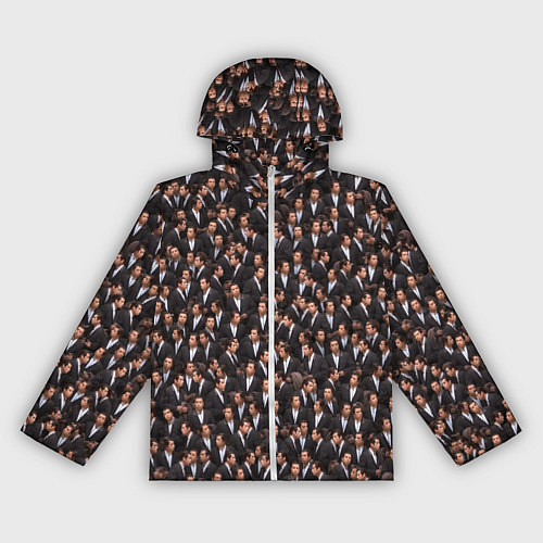 Женская ветровка Растерянный Траволта / 3D-Белый – фото 1