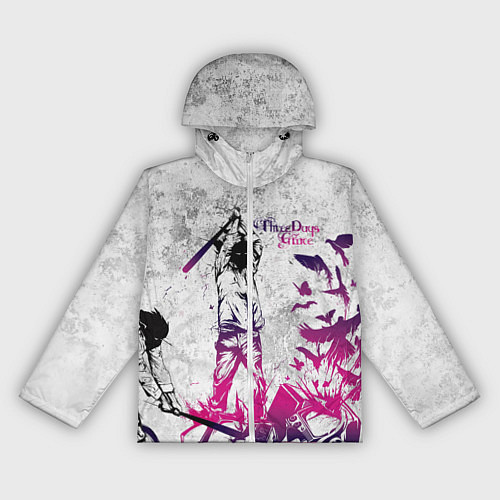 Женская ветровка Three Days Grace / 3D-Белый – фото 1