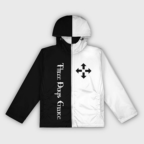 Женская ветровка Three Days Grace / 3D-Белый – фото 1