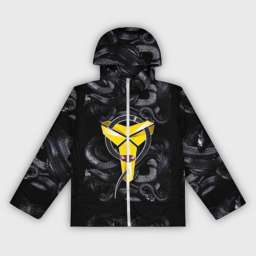 Женская ветровка Los Angeles LakersKobe Bryan / 3D-Белый – фото 1