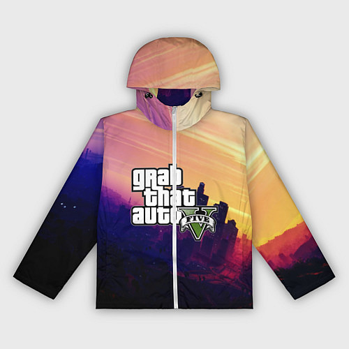 Женская ветровка GTA 5 / 3D-Белый – фото 1