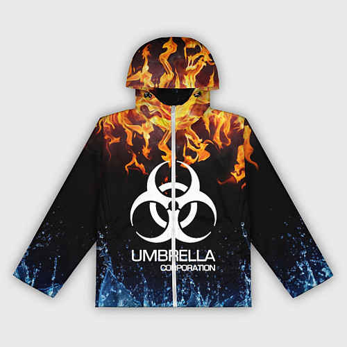 Женская ветровка UMBRELLA CORPORATION / 3D-Белый – фото 1