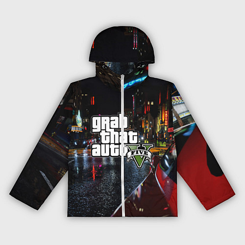Женская ветровка Grand Theft Auto V / 3D-Белый – фото 1