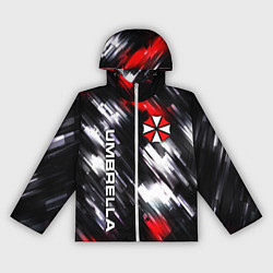 Ветровка с капюшоном женская UMBRELLA CORPORATION, цвет: 3D-белый