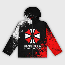 Ветровка с капюшоном женская UMBRELLA CORPORATION, цвет: 3D-черный