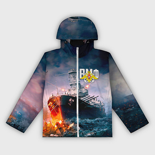 Женская ветровка ВМФ / 3D-Белый – фото 1