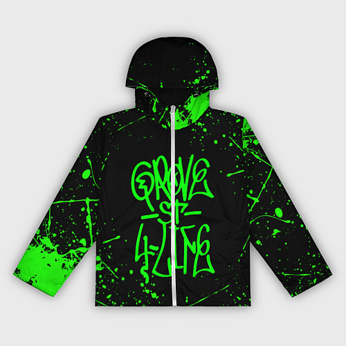 Женская ветровка GROVE STREET GTA / 3D-Белый – фото 1