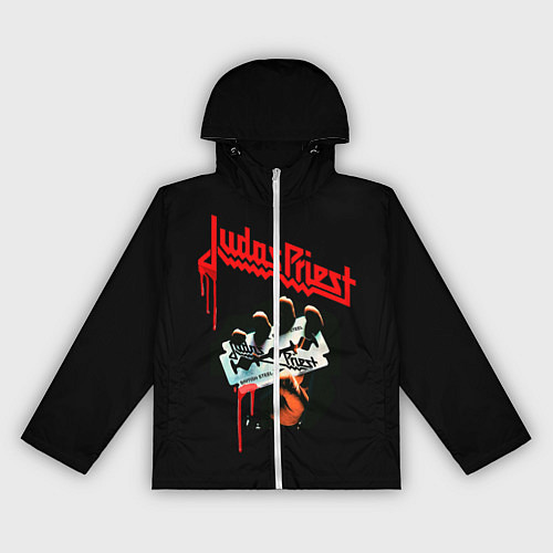Женская ветровка Judas Priest / 3D-Белый – фото 1